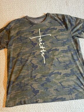 Love & Faith Camo T-shirt